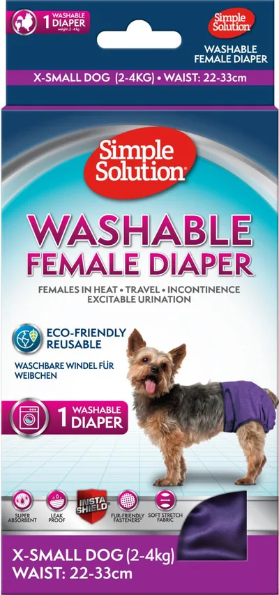 Simple Solution Diaper Garment purple