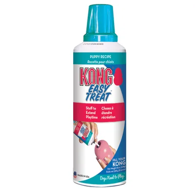 Hundgodis Kong Easy Treat Puppy pastej med kycklinglever 236ml