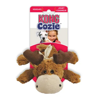 KONG Cozie Marvin Moose Stl. XL: L 34 x B 30 x H 13 cm