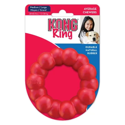 KONG ring Storlek M/L: Ø 10,8 x H 3,18 cm