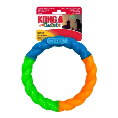 Kong Twistz High-Viz Ring Small 18cm