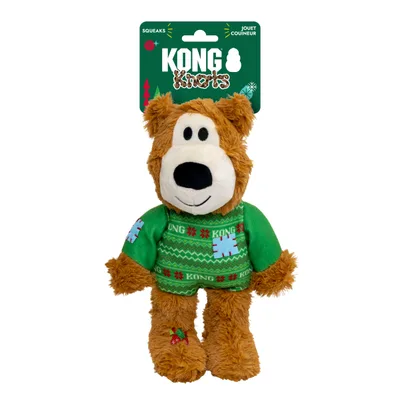 Holiday Wild Knots Sweater Bear Leksak Grön M/L