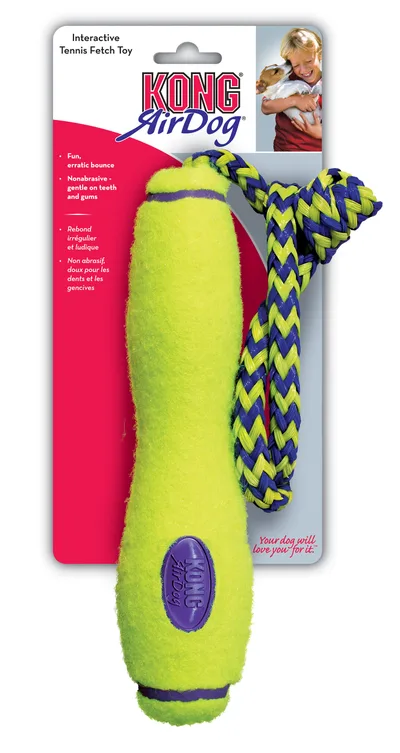 Leksak AirDog FetchStick med Rep Gul M
