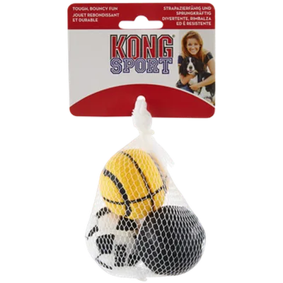 KONG Sports Balls XS i nät 3-pack