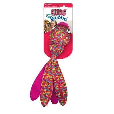 KONG Wubba Finz Stl. S: ca L 25 x B 5 x H 5 cm, pink