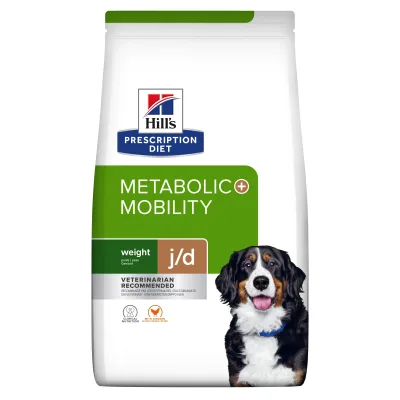 Hill's Prescription Diet Dog Metabolic + Mobility Chicken - Dry Dog Food 4 kg