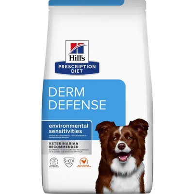 Hill's Prescription Diet Dog Derm Defense Skin Care Chicken - Dry Dog Food 12 kg
