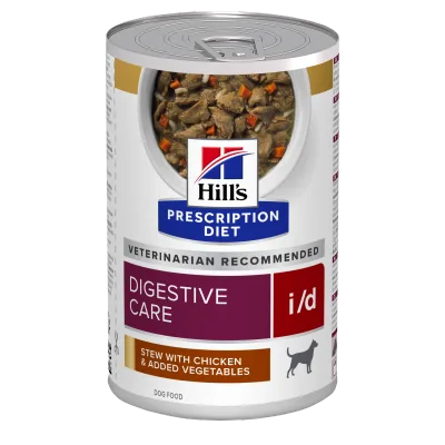 Hill's Prescription Diet Digestive Care i/d våtfoder tilla hundar med kyckling & tillsatta grönsaker 12 x 356 g