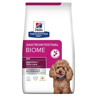 Hill's Prescription Diet Canine Gastrointestinal Biome Mini Digestive/Fibre CareChicken