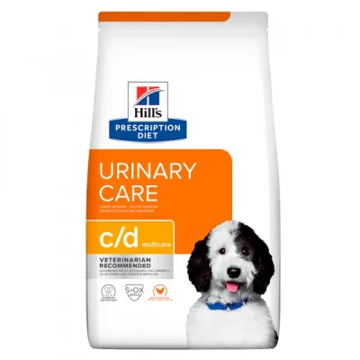 Hill's Prescription Diet c/d Multicare Urinary Care Chicken hundfoder 4 kg
