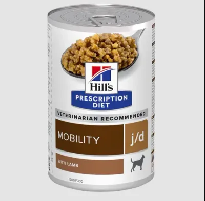 Hill's Prescription Diet Mobility j/d våtfoder till hund 12 x 370 g