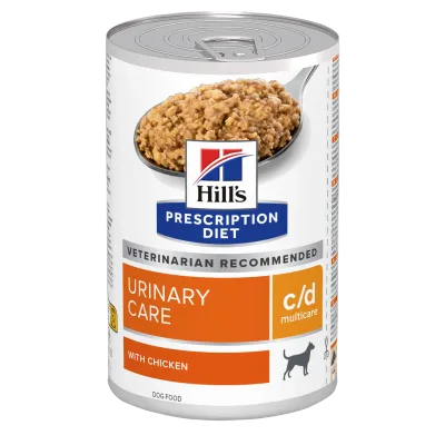 Hill's Prescription Diet Urinary Care c/d Multicare våtfoder till hund med kyckling 12 x 370 g