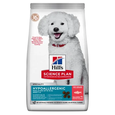 Hundfoder Hills Science Plan Hypoallergenic salmon M 12kg