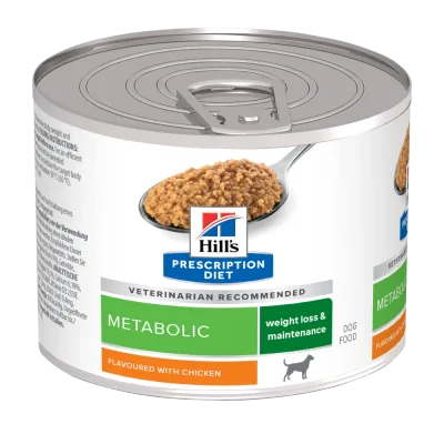 Hill's Prescription Diet Metabolic med kyckling för hundar 12 x 200 g