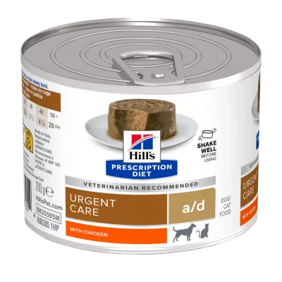 Hill's Prescription Diet a/d Urgent Care våtfoder med kyckling för katt & hund 12 x 200 g
