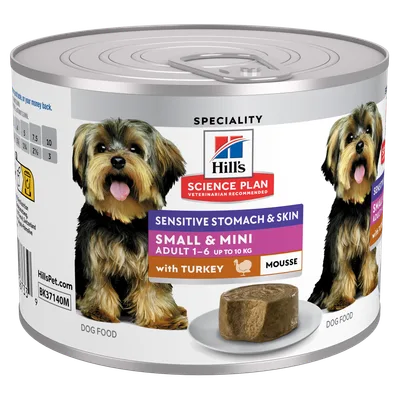 Hill's Sensitive Stomach & Skin Small & Mini Våtfoder till Hund 200 g