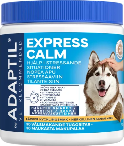 Adaptil Express Calm Tuggbitar 30 st