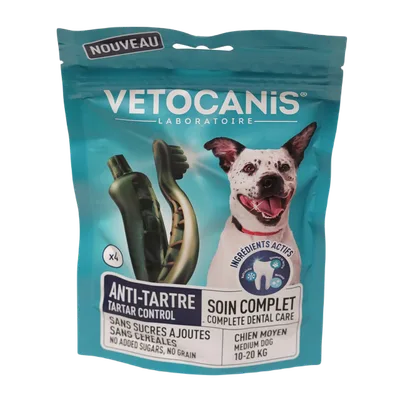 Vetocanis Tuggben Tartar Control Medium