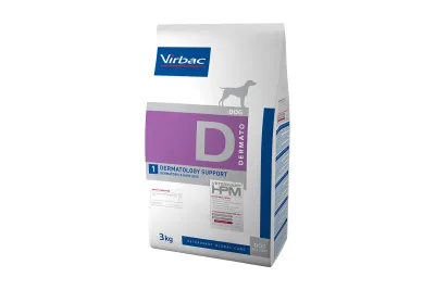Virbac Veterinary HPM Dog Dermatology Support D1 7 kg