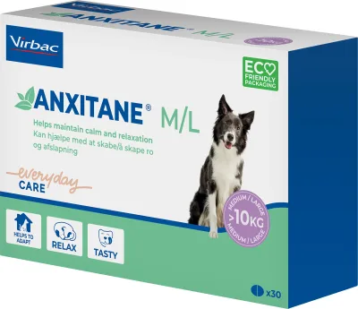 Virbac Anxitane Medium/Large över 10kg 30 tabl