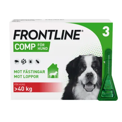 Frontline Comp Spot-on lösning för stor hund 402 mg/361,8 mg 3 x 4,02 ml