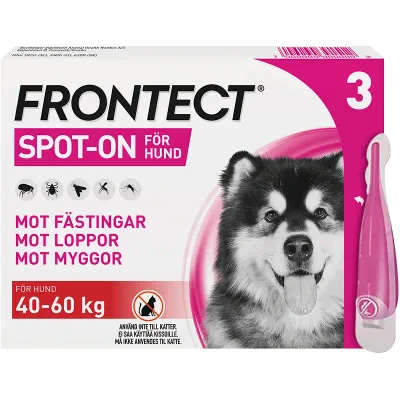 Frontect 40-60 kg Spot-on, lösning Spot-on applikator, 3st (3x6ml)