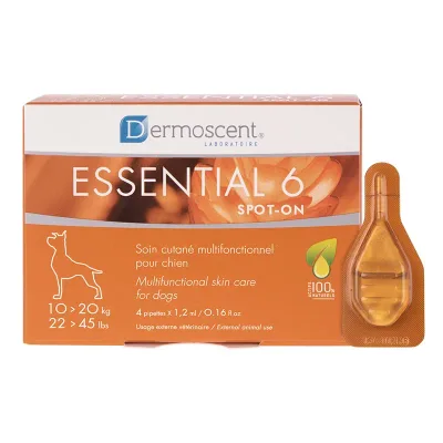Dermoscent Essential 6 för hund 10 - 20 kg