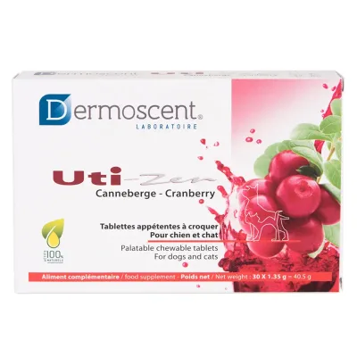 Dermoscent Uti-Zen® Kompletteringsfoder 30 tabletter