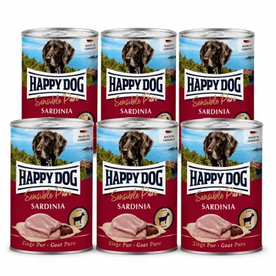 Happy Dog Sensible Pure Sardinia - Get Våtfoder 6 x 400 g