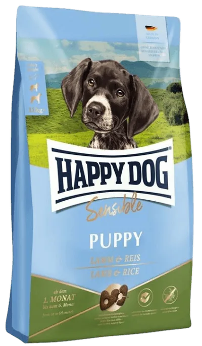 Happy Dog Sensible Puppy Lamm & Ris