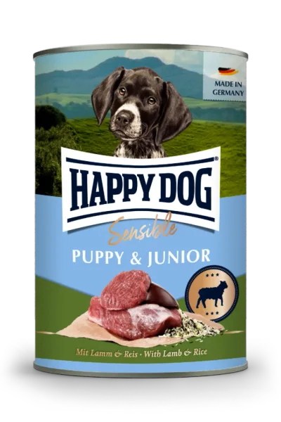Happy Dog Sensible Puppy & Junior Lamb Våtfoder till Valp 400 g
