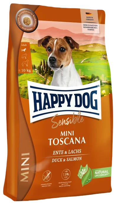 Happy Dog Sensible Mini Toscana Duck & Salmon 10 kg