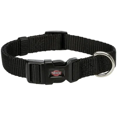 Trixie Premium Halsband Svart S-M (30-45 cm)