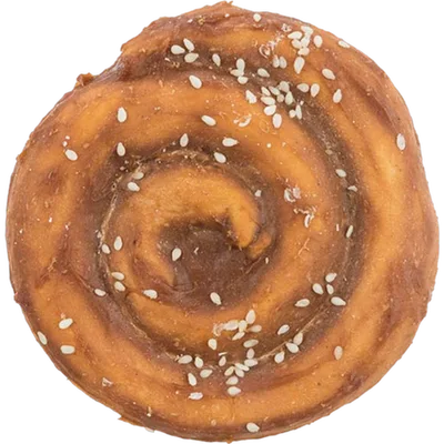 Trixie Denta Fun Chewing Pie Kanelbulle Duck Brown 70 g