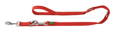 Hunter T-Leash Nylon Red 20/200