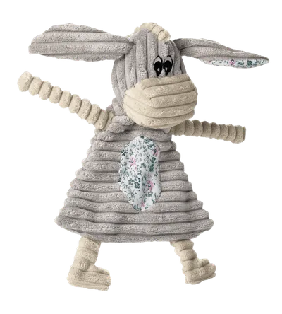 Hunter Dog Toy Huggly Blanket Donkey Grey 25cm