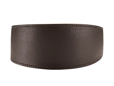 Hunter Hundhalsband Greyhound Super Soft Mörkbrun S-M 47 - Halsmått 37-43cm
