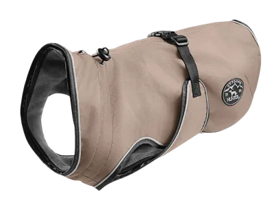 Hunter Dog Coat Uppsala 2in1 Detachable Lining Taupe 45 cm