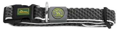 Hunter Hundhalsband Hilo Vario Basic Mesh Antracit S-M 30-43cm