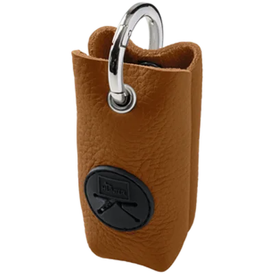 Hunter Dog Waste Bag Dispenser Yuna Brown 10x5cm + One Roll Of Poo Bags