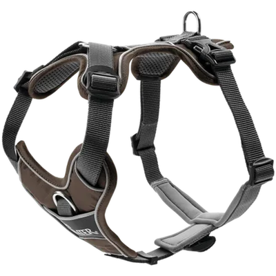 Hunter Hundsele Divo Brun/Grå L Bröstmått 72-100cm
