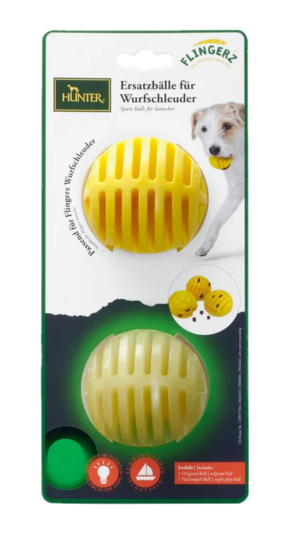 Hunter Dog Toy Flingerz Replacement Set Pack Of Two