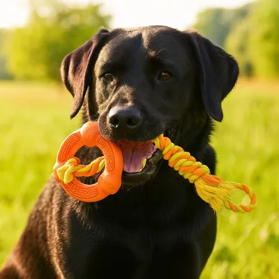 Trixie Rep med Tuggring 31 cm