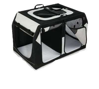 Trixie Nylonbur Vario dubbel 91x60x61, 57cm, Svart
