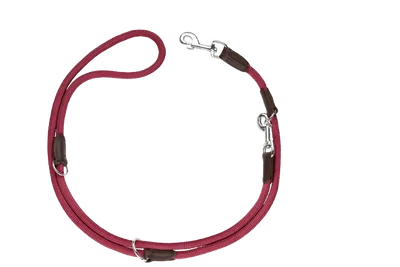 Hundkoppel Hunter Freestyle Justerbart Bordeaux
