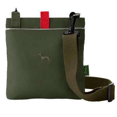 Hunter Snackbag with shoulder strap Alva Polyester olivegreen