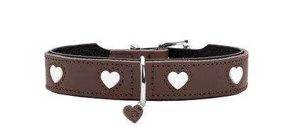 Hunter Love Hundhalsband Brun