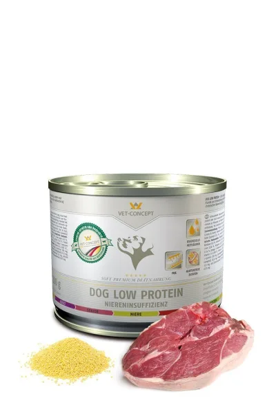 Vet Concept Dog Menu Low Protein låg proteinhalt 6 x 200 g