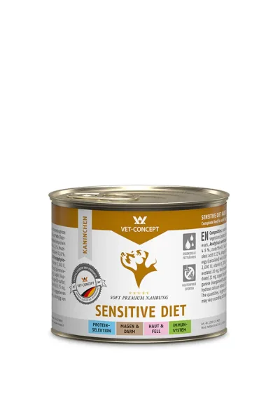 Vet Concept Dog Menu Sensitive Diet Kanin 6 x 200 g