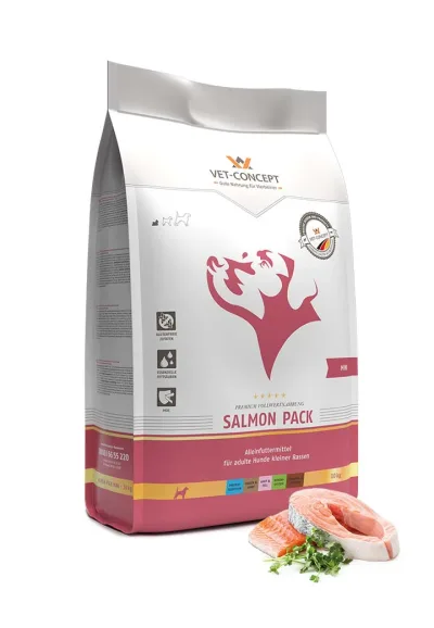 Vet Concept Dog Salmon Pack Mini 3 kg